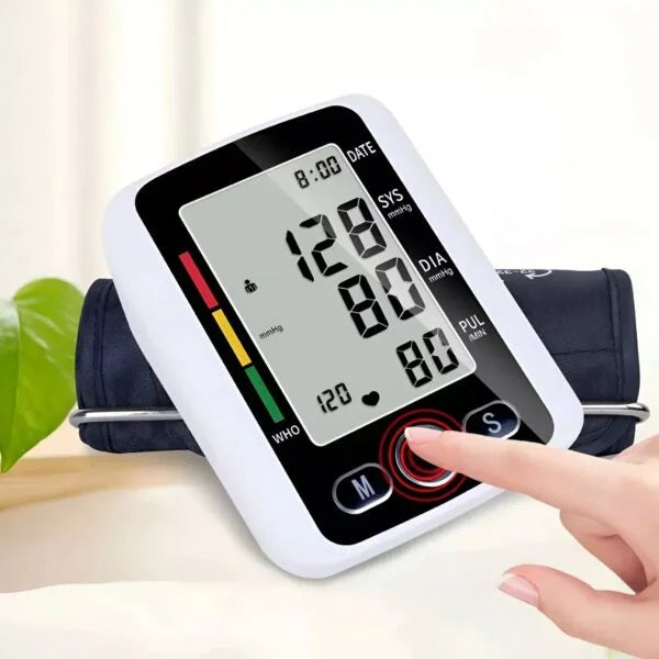 Monitor de Presión Arterial Digital X-180 | Tensiómetro Automático con Voz en Español y Memoria Inteligente ❤️📈🩺