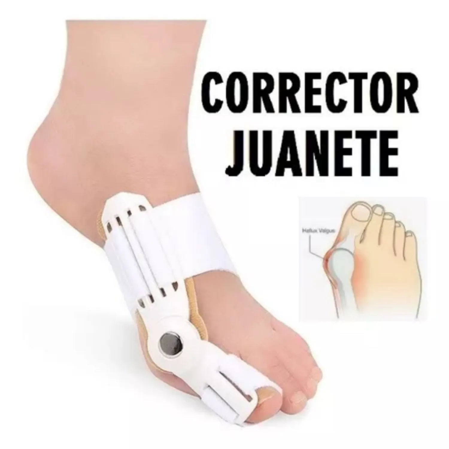 Férula Correctora para Juanetes | Alivio, Soporte y Alineación para el Dedo Gordo del Pie 🦶✨💙
